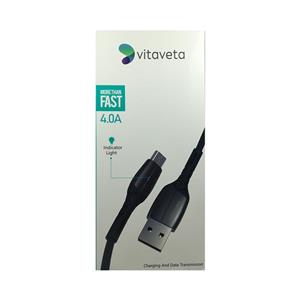کابل فست شارژ  USB به MicroUSB  مدل vitaveta