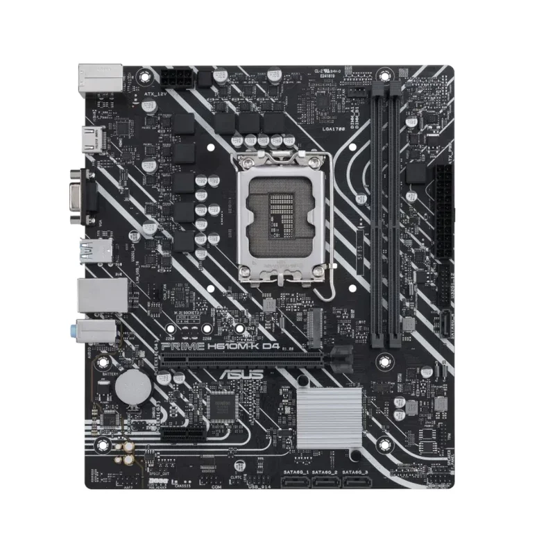 ASUS PRIME H610M-K D4 Motherboard ASUS PRIME H610M-K D4 Motherboard