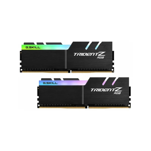 رم کامپیوتر g.skill ddr4 مدل trident z rgb فرکانس 3200 و cl16 با ظرفیت 8