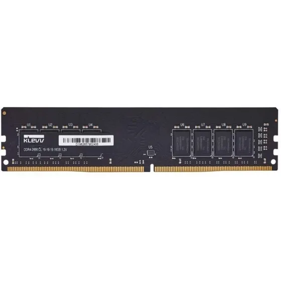 رم کامپیوتر 16 گیگابایت Klevv DDR4 U-DIMM 2666MHz cl19